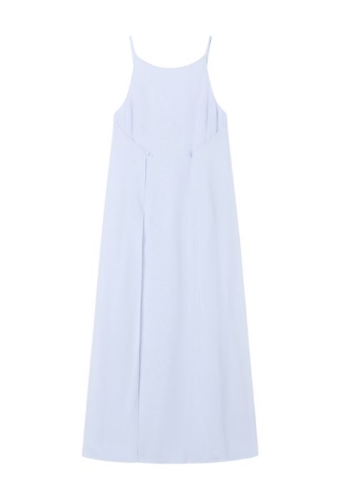Long dress in techno georgette Emporio Armani | EW003215 AF10209.U9341